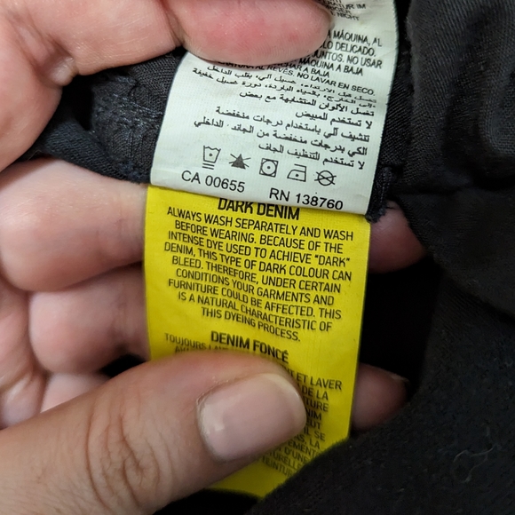 Size 20 Star Print Stretch Denim - Love & Legend - Picture 6 of 6